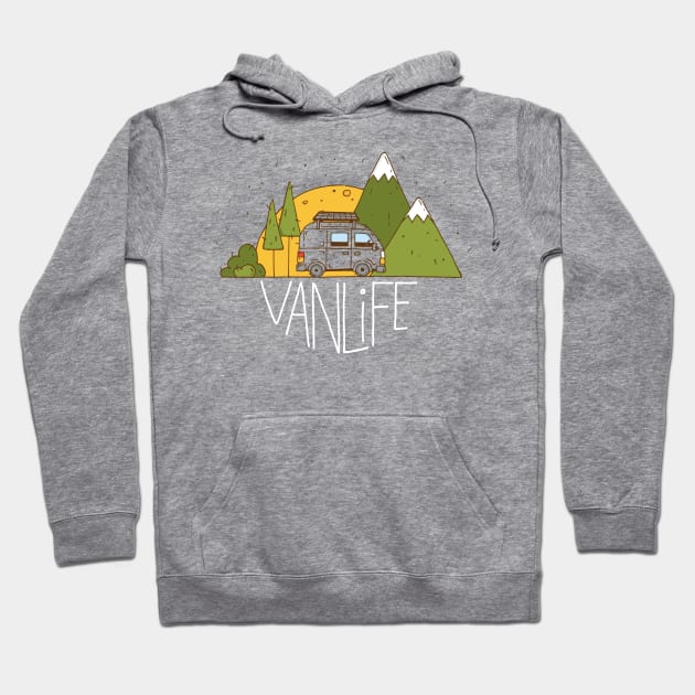 Van Life Hoodie by geep44